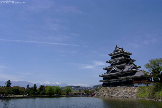 In Nagano -Matsumoto Castle and Japan Alps